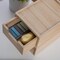 Martha Stewart Weston Stackable Light Natural Paulownia Wood Boxes W/Drawers, Desktop Organizers, 5.25in x 7in, 2PK LY-E2208115-2-NAT-MS - alternate 8